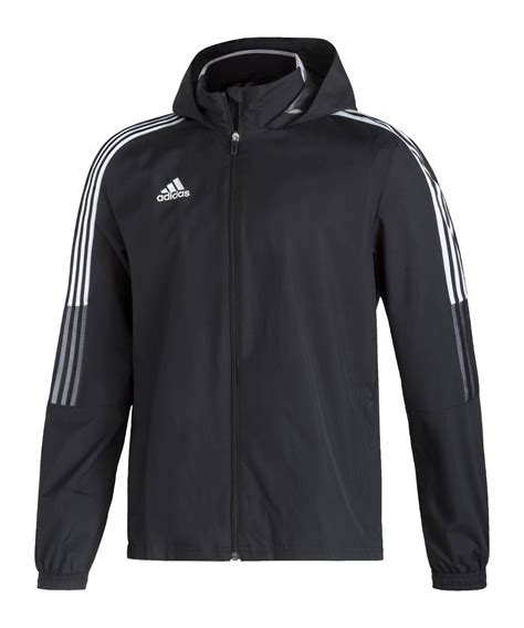 herrenregenjacke blau weiß rot adidas|Regenjacken und .